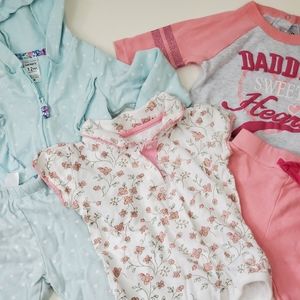 5 pc Mix & Match Outfits Bundle Size 12m Carter's